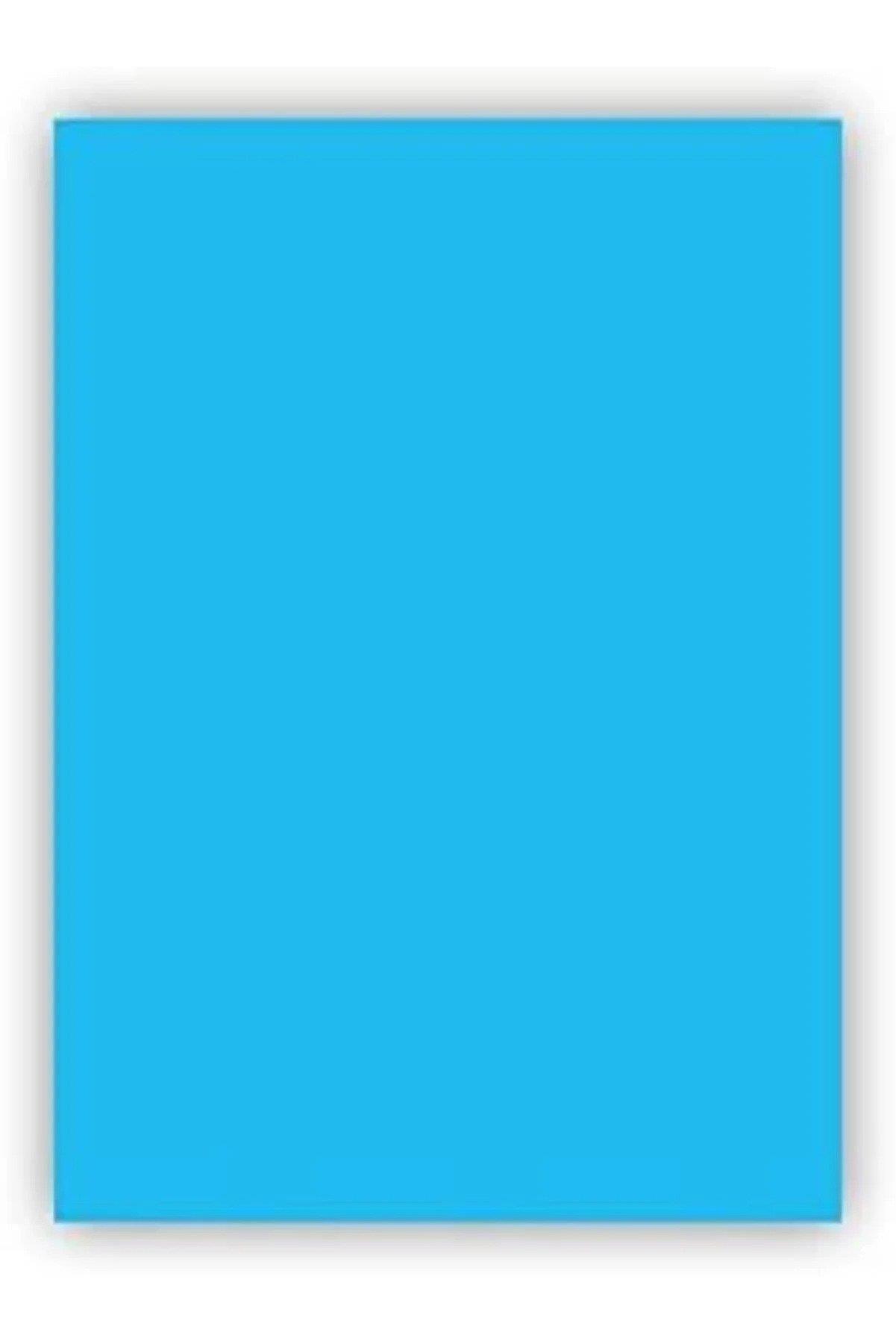 Umur Fosforlu Fon Kartonu (fluo) 160 Gram 50 x 70 Cm Fosforlu Mavi (100 Lü Paket)