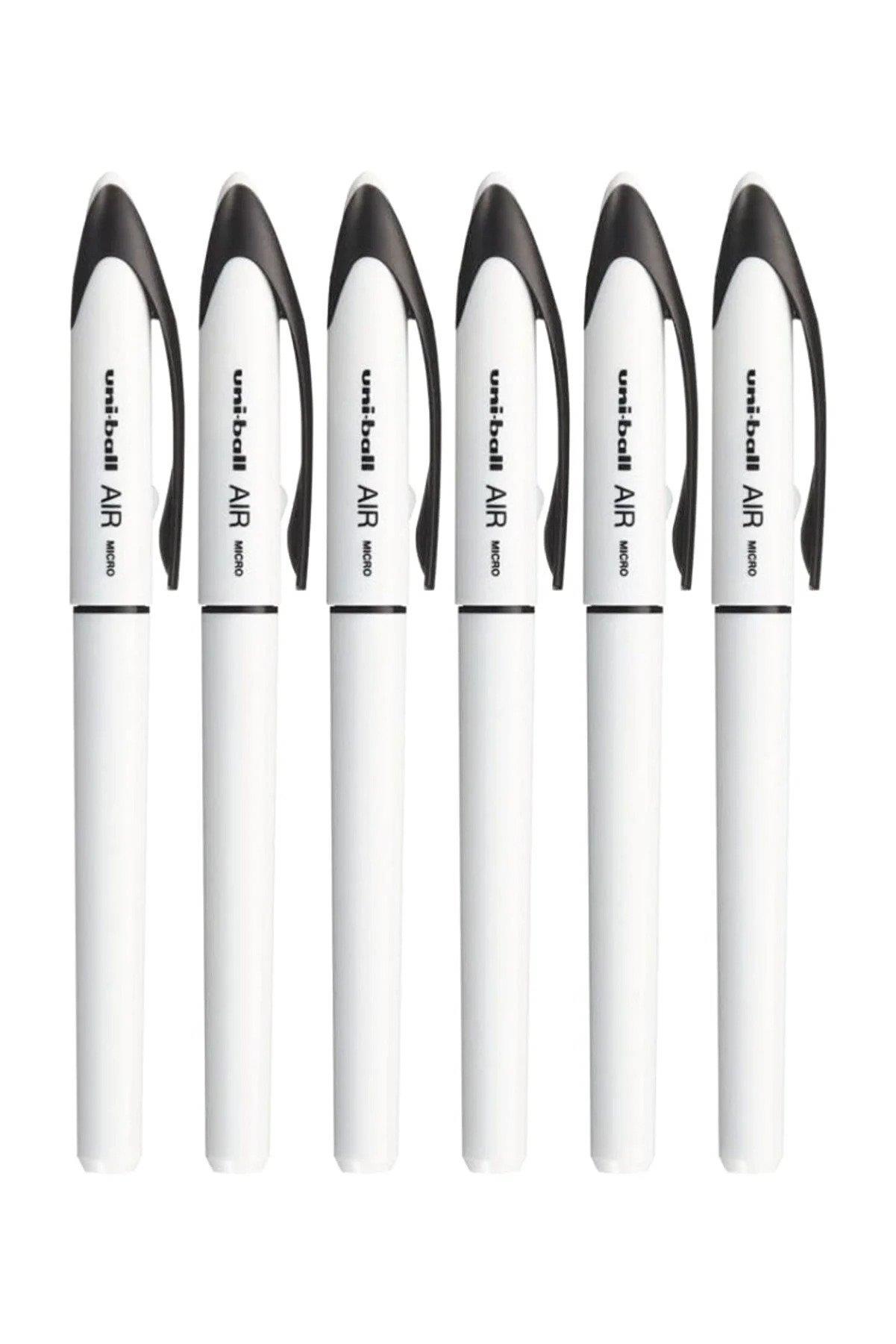 Uni-Ball Roller Kalem Air 0.5 MM Beyaz Mavi (12 Li Paket)