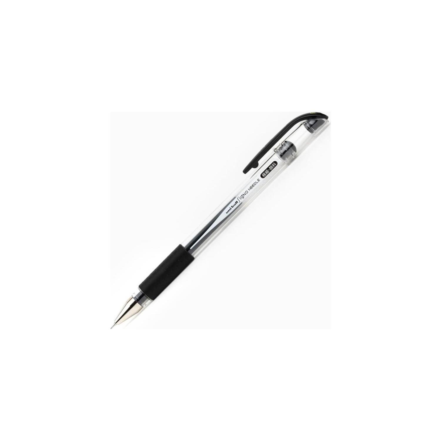 Uni-Ball Roller Kalem Signo Needle İğne Uç 0.38 MM Siyah (10 Lu Paket)