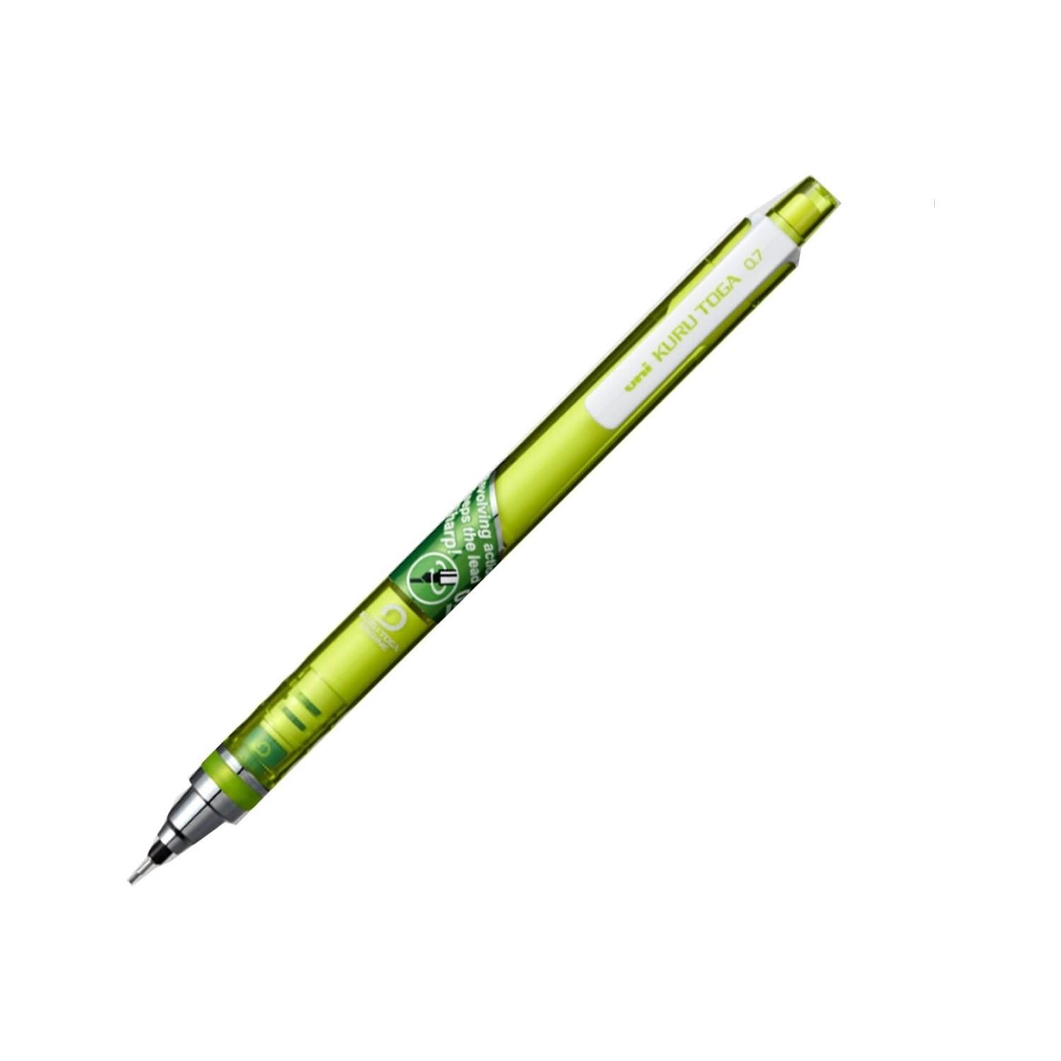 Uni-Ball Versatil Kalem Kuru Toga T 0.7 MM Yeşil Uçlu Kalem (12 Li Paket)