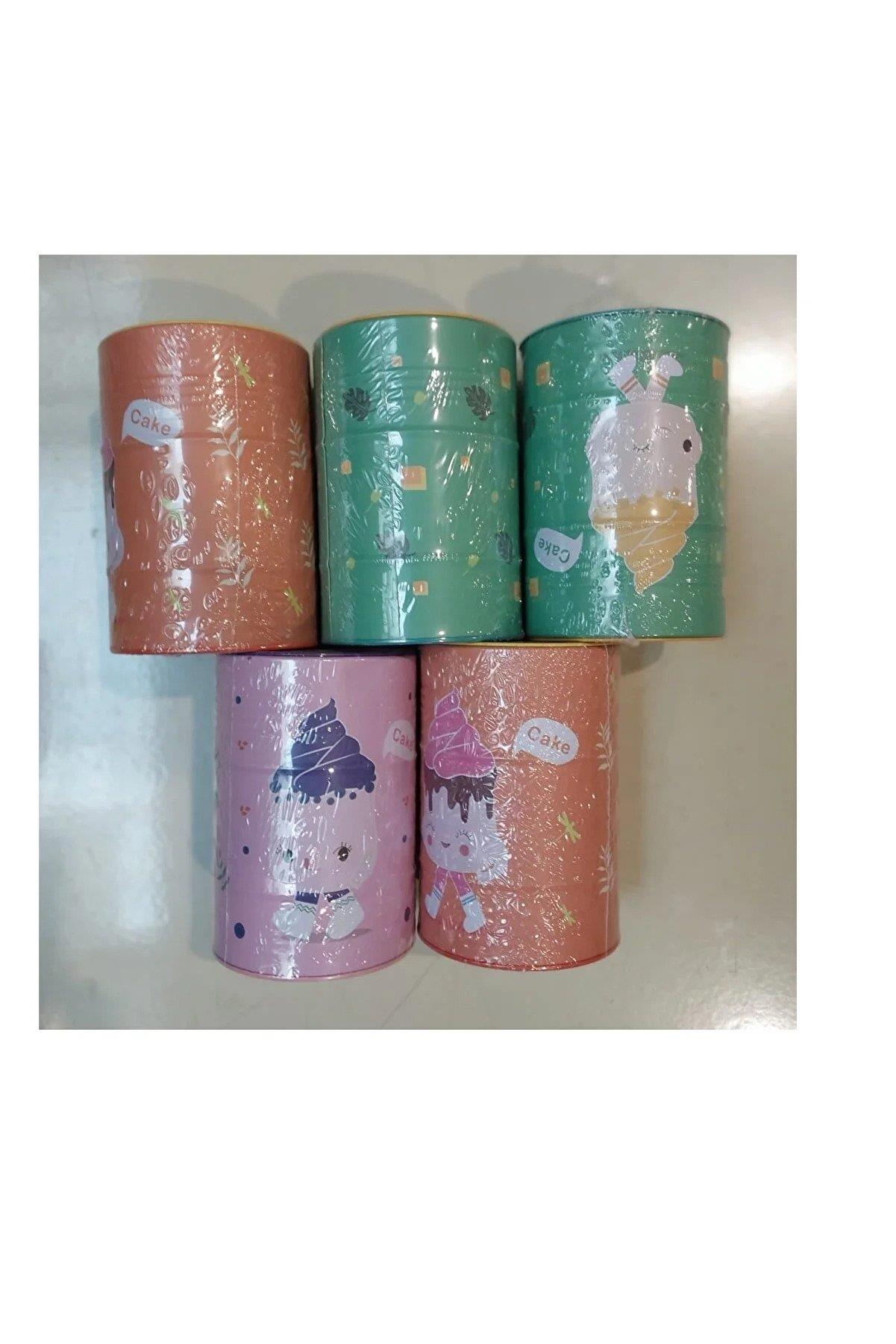 Unick Color Kumbara Büyük Boy Cup Cake Kumbara (Karışık Model 1 Adet)
