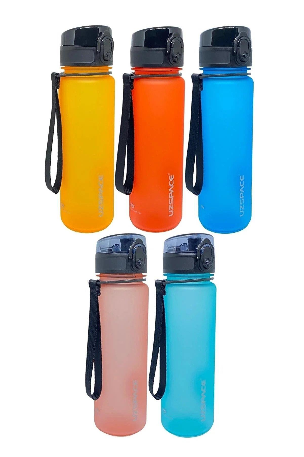 Uzspace Tritan Matara 500 ML Tritan Suluk (Karışık Renk 1 Adet)