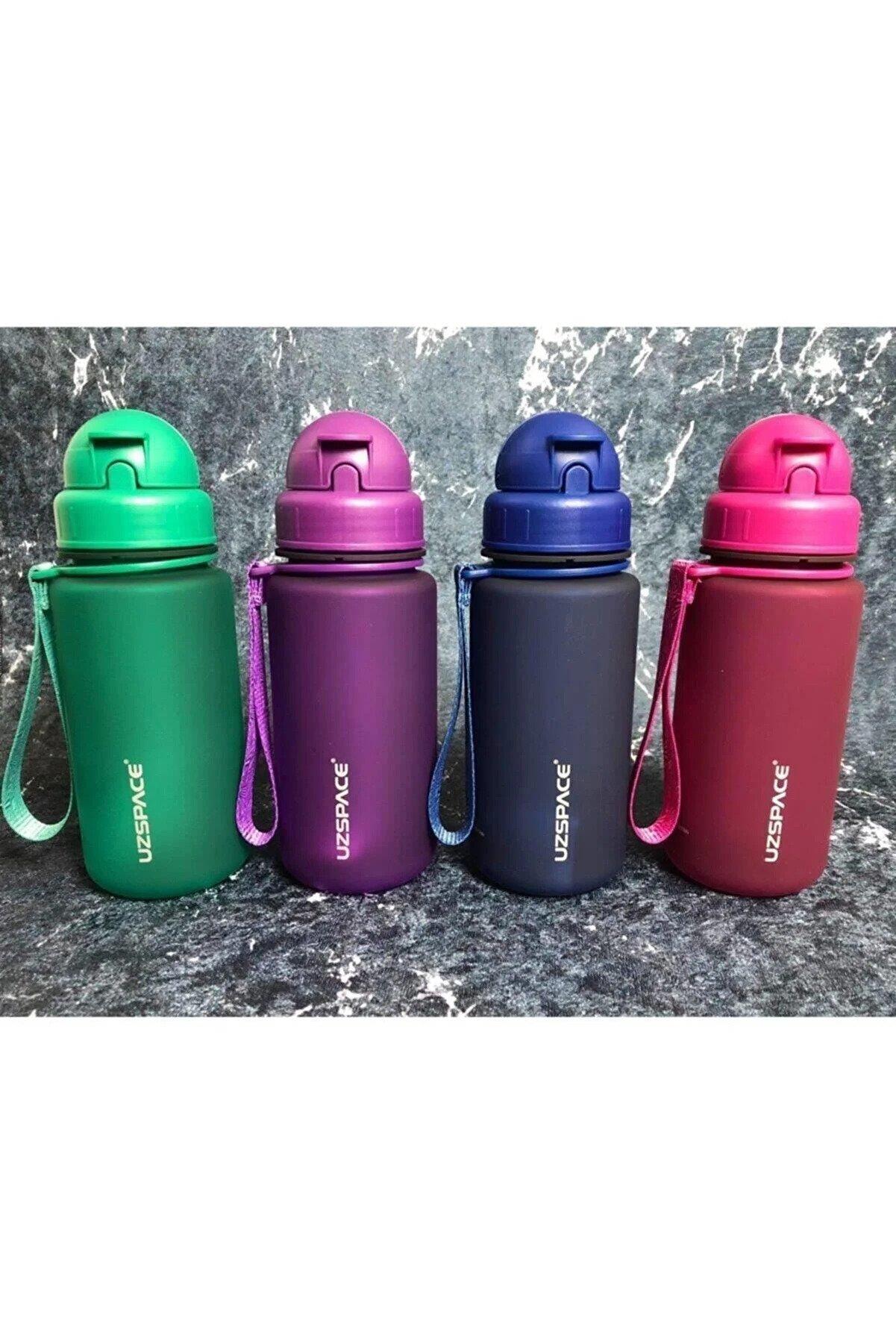Vagonlife Uzspace 400 ML Tritan Matara Pipetli Suluk BPA Free (Karışık Renk 1 Adet)