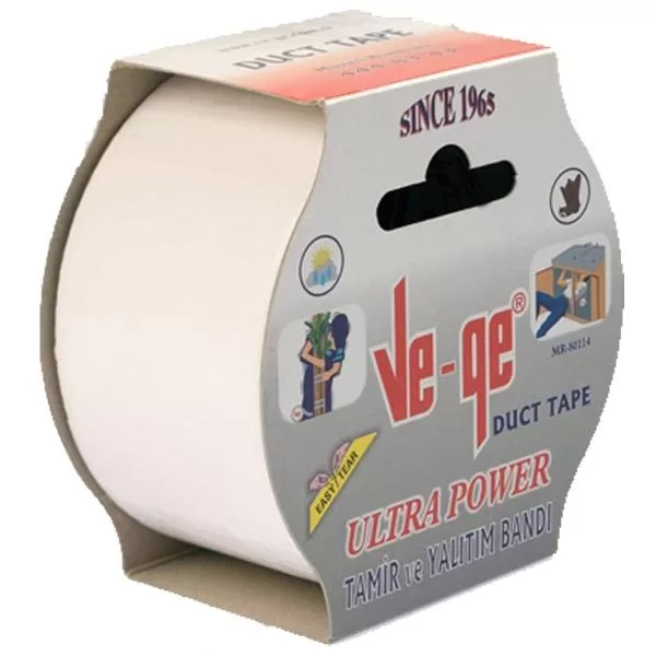 Ve-Ge Özel Amaçlı Bant Tamir ve Yalıtım Power Ducttape 50 mm x 10 Metre