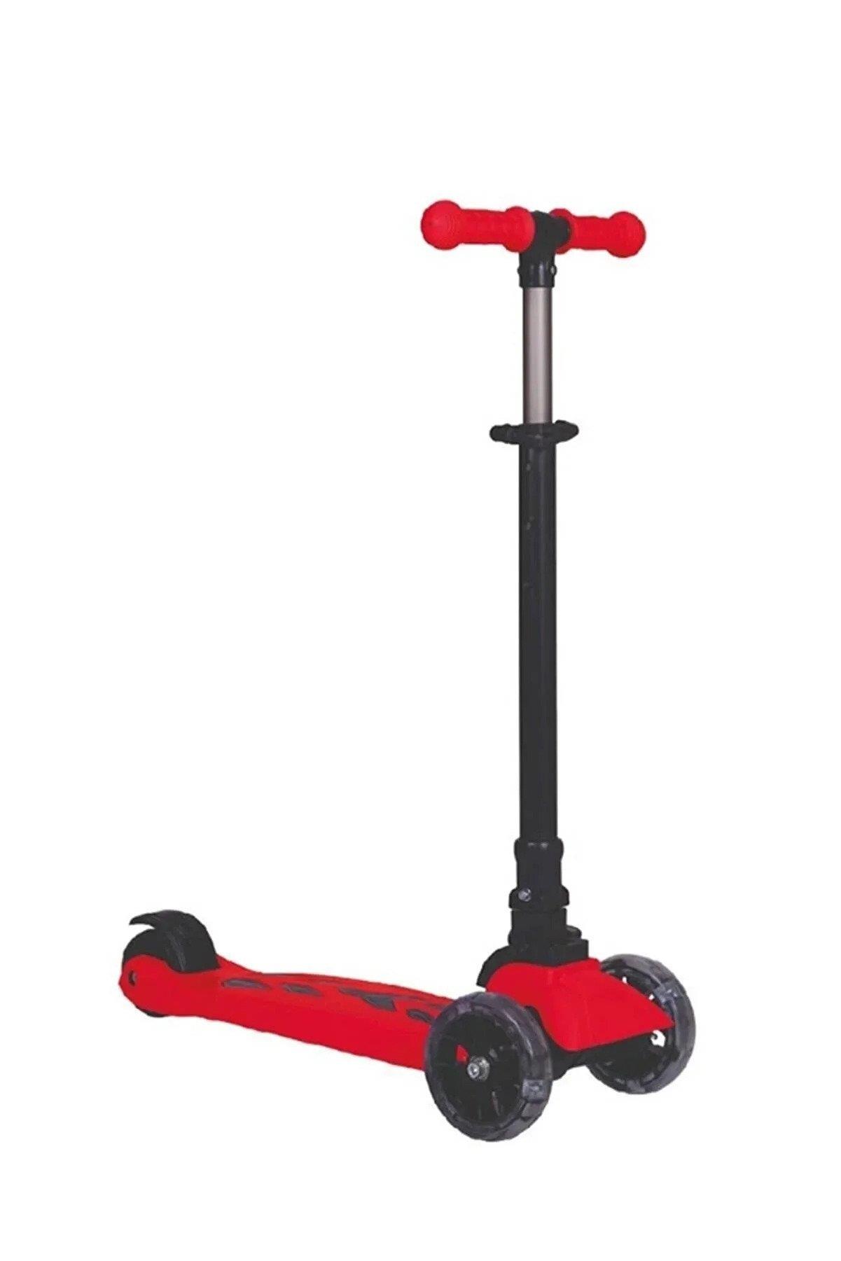 Winky Katlanabilir Scooter 3 Tekerli Kırmızı Işıksız Kutulu Scooter