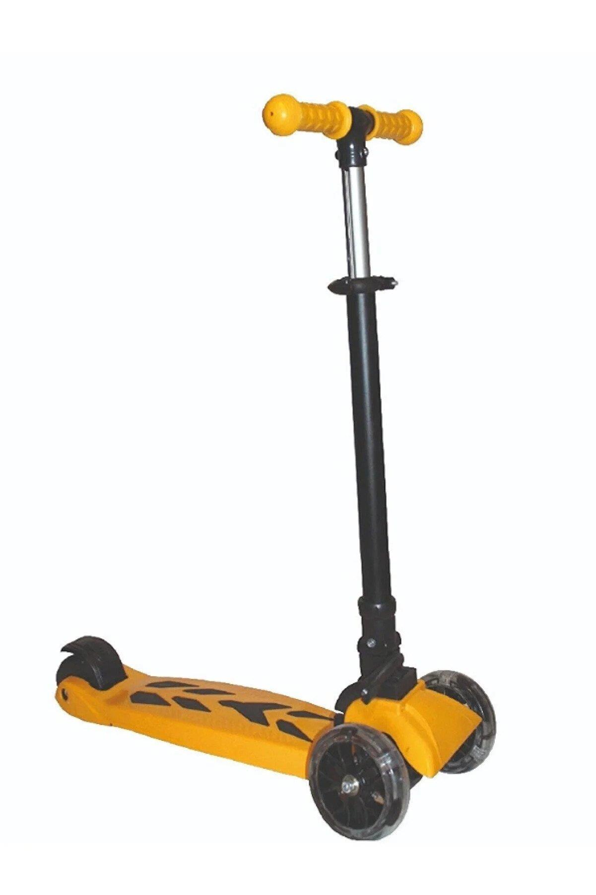 Winky Katlanabilir Scooter 3 Tekerli Turuncu Işıklı Kutulu Scooter
