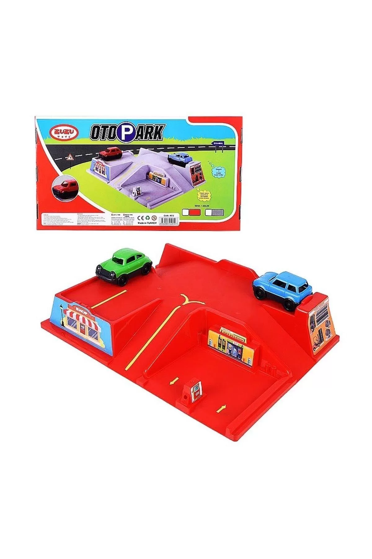 Zuzu Toys Arabalı Otopark Seti