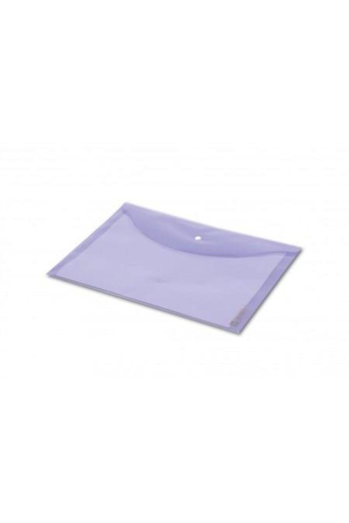 Abka Çıtçıtlı Dosya Mor A4 12 Li (1 Paket 12 Adet)