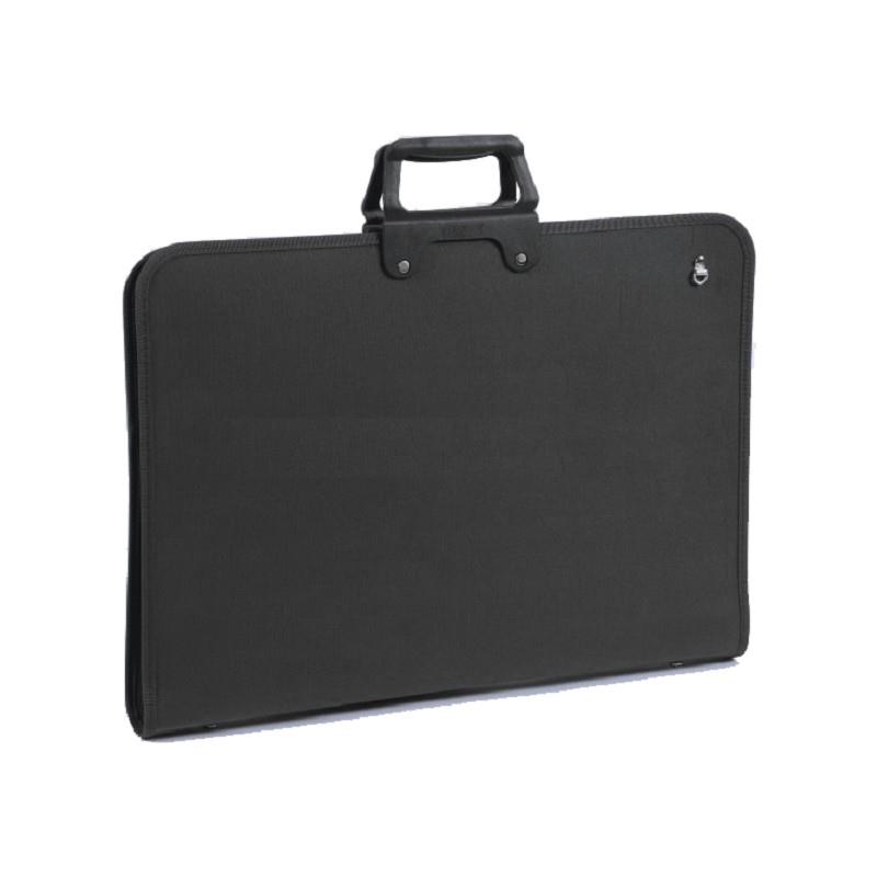 Abka Teknik Resim Çantası Fermuarlı 55x75 Siyah