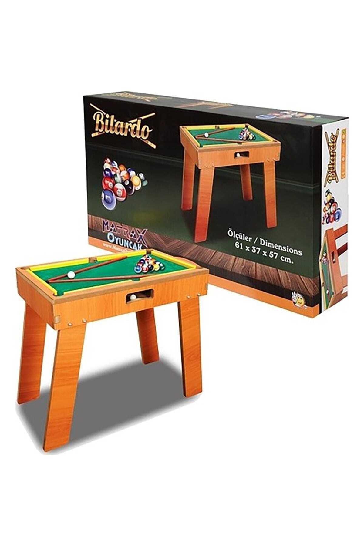 Matrax Oyuncak Ahşap Bilardo Oyunu