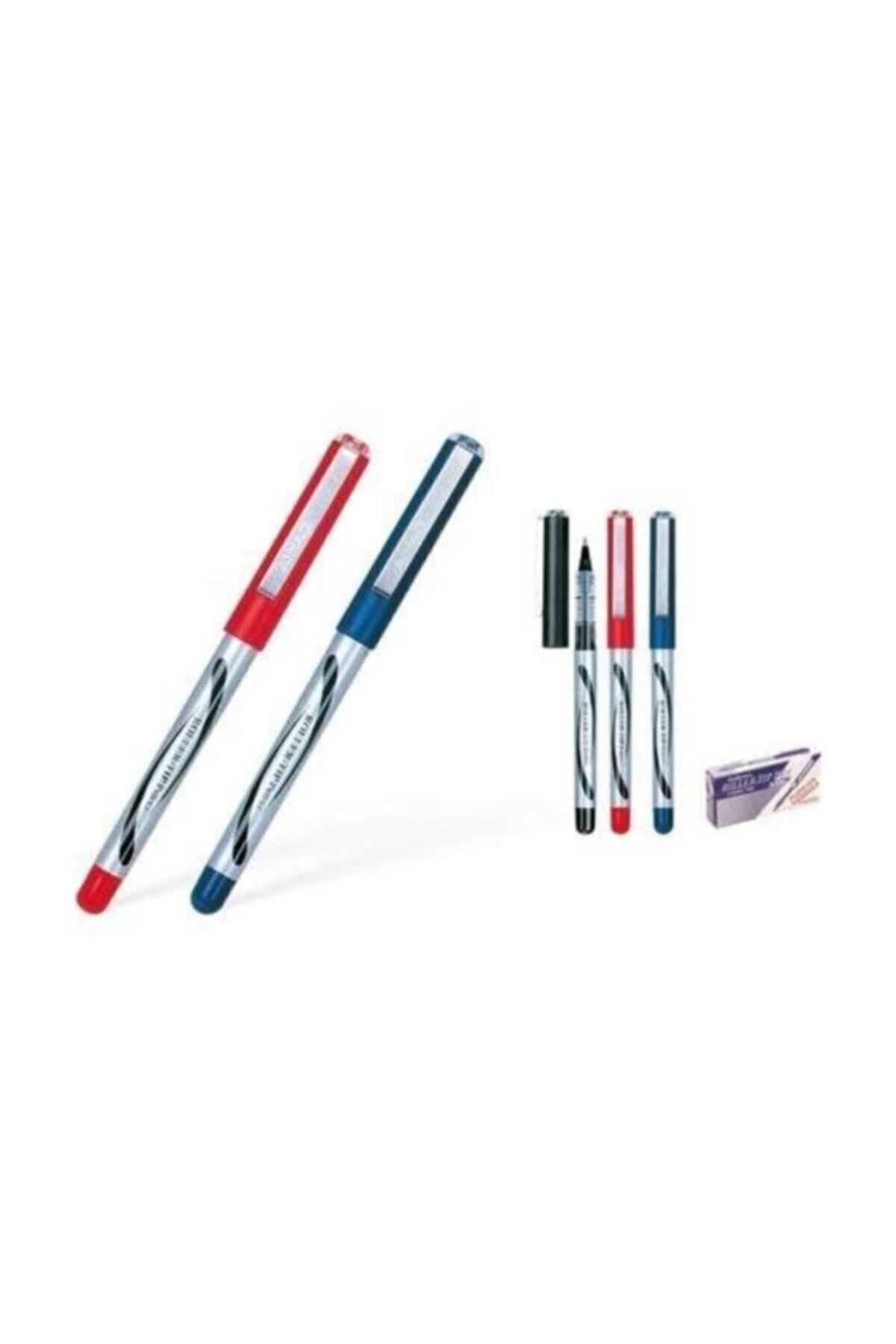 Aihao Roller Kalem Bilye Uç 0.5 MM Kırmızı Pilot Kalem (12 Li Paket)