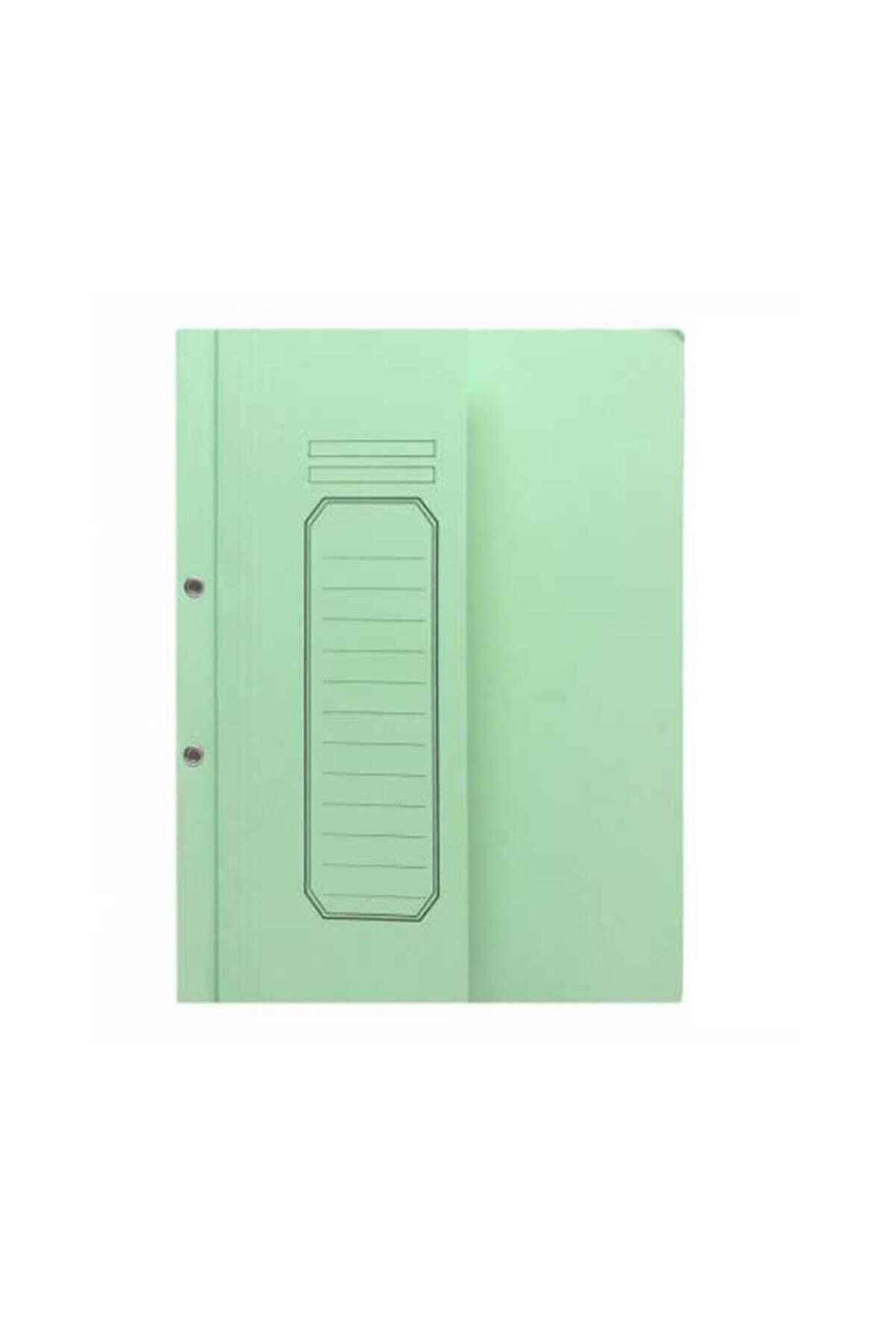 Alemdar Yarım Kapak Dosya Lüks Yeşil (25 Li Paket)