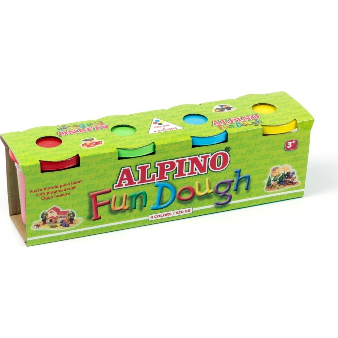 Alpino Oyun Hamuru 4 LÜ 130 GR DP000302