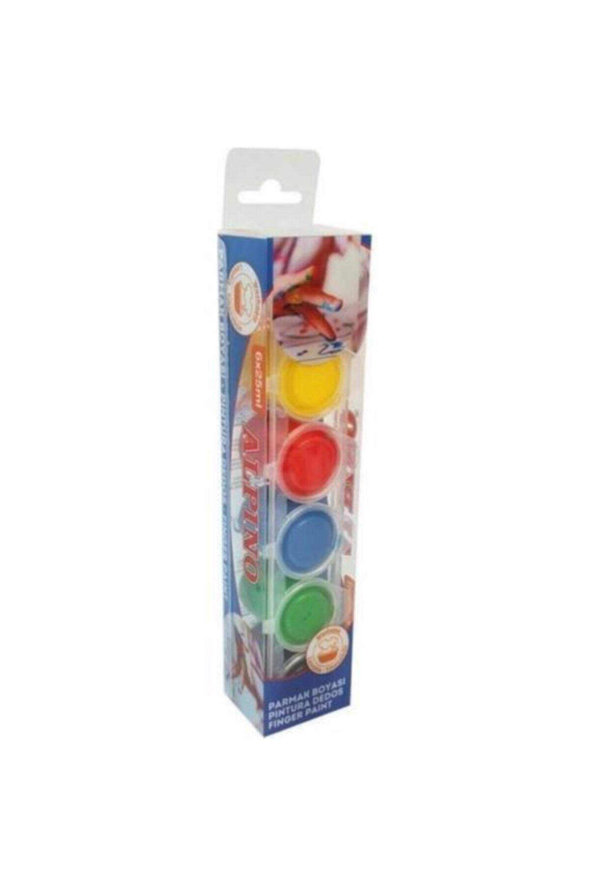 Alpino Parmak Boyası 25 ml 6 Lı Parmak Boyası