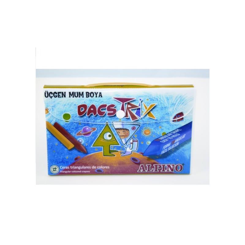 Alpino Pastel Boya Dacstrı Üçgen 12 Renk DA-125