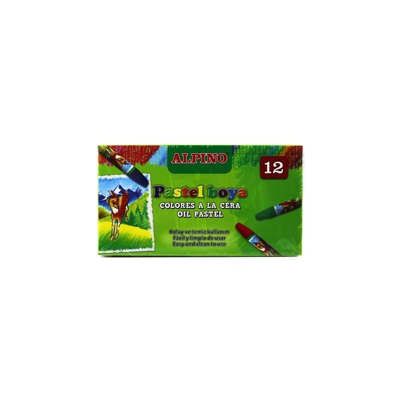 Alpino Pastel Boya Karton Kutu Köşeli 12 Renk DC008299
