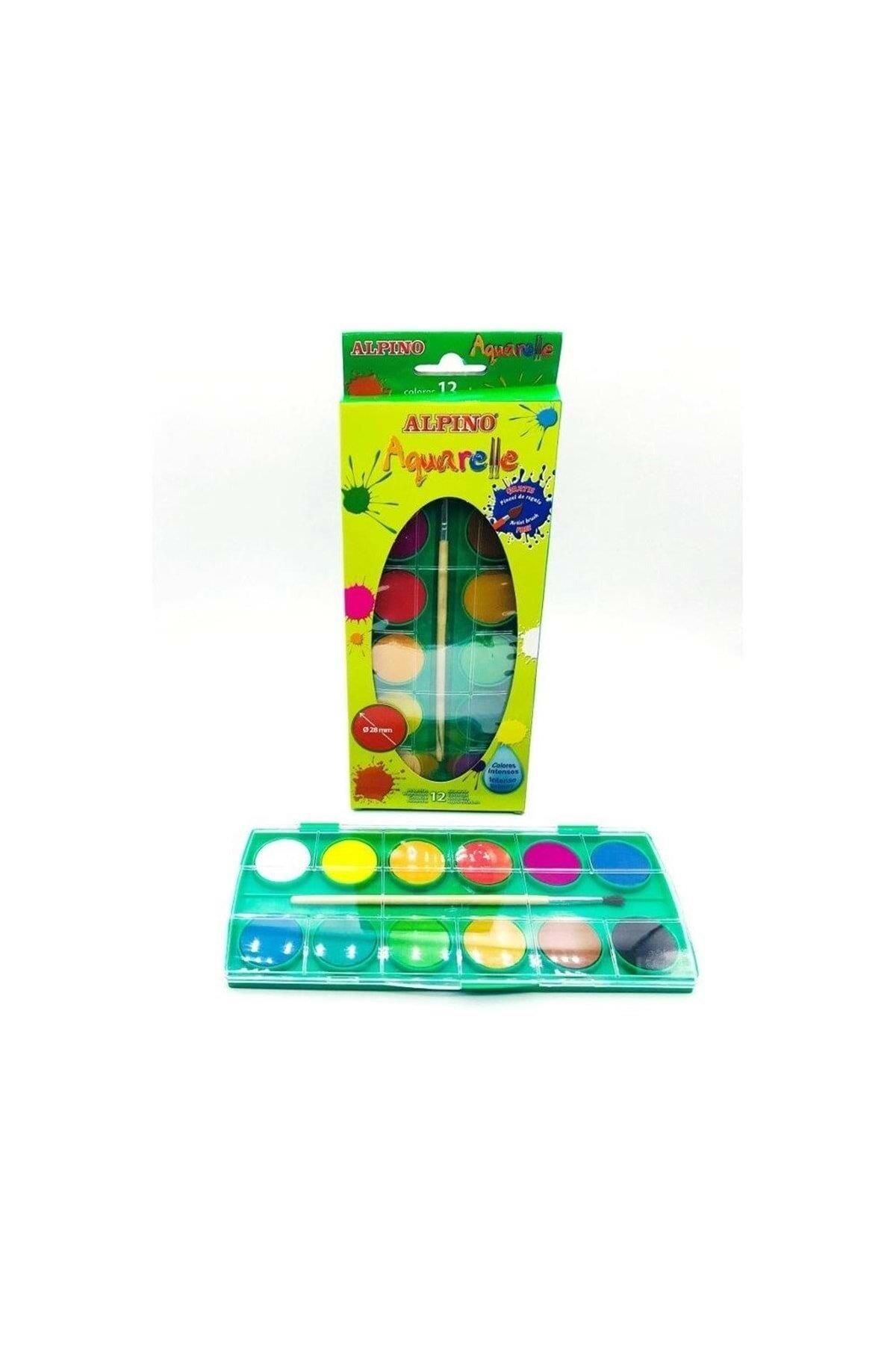 Alpino Sulu Boya 12 Renk Küçük