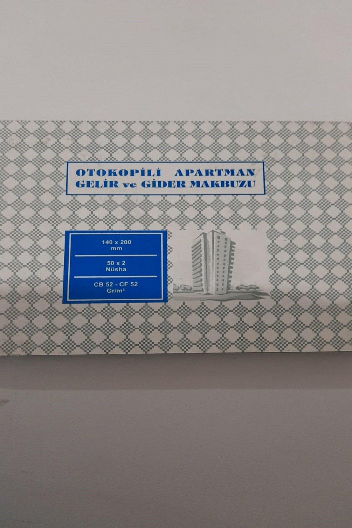Altınyıldız Apartman Gelir Gider Makbuzu A5 Otokopili 14x20 (12 Li Paket)