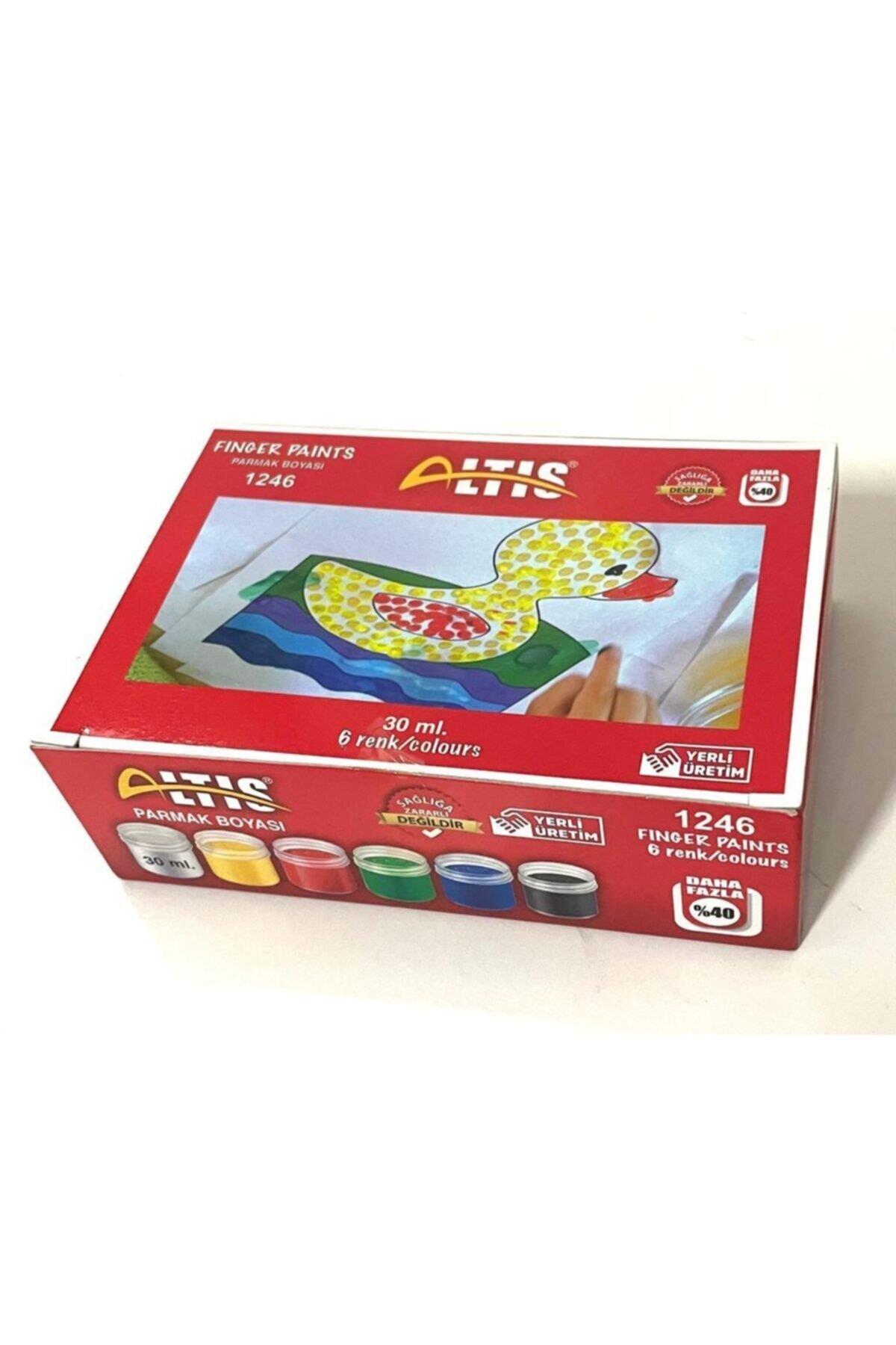 Altıs Parmak Boya 6 Renk Parmak Boyası