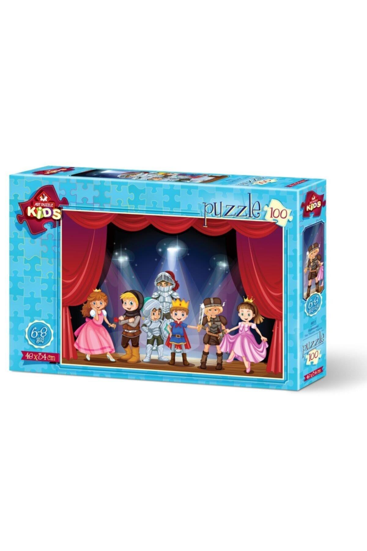 Art Çocuk Puzzle Tiyatrocular 100 Parça Puzzle