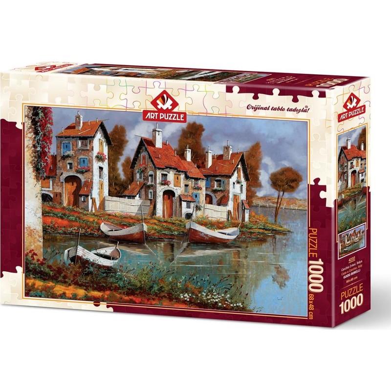 Art Puzzle 1000 Parça Cerchıo Evleri İtalya 4232