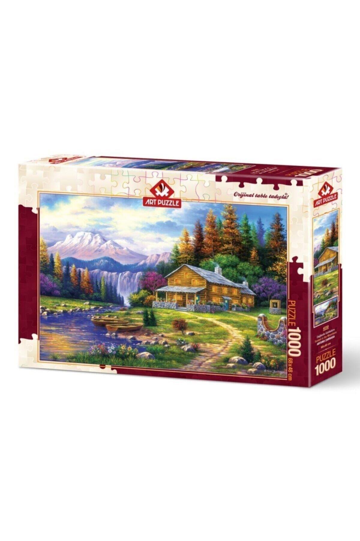 Art Puzzle Dağlarda Günbatımı 1000 Parça Puzzle