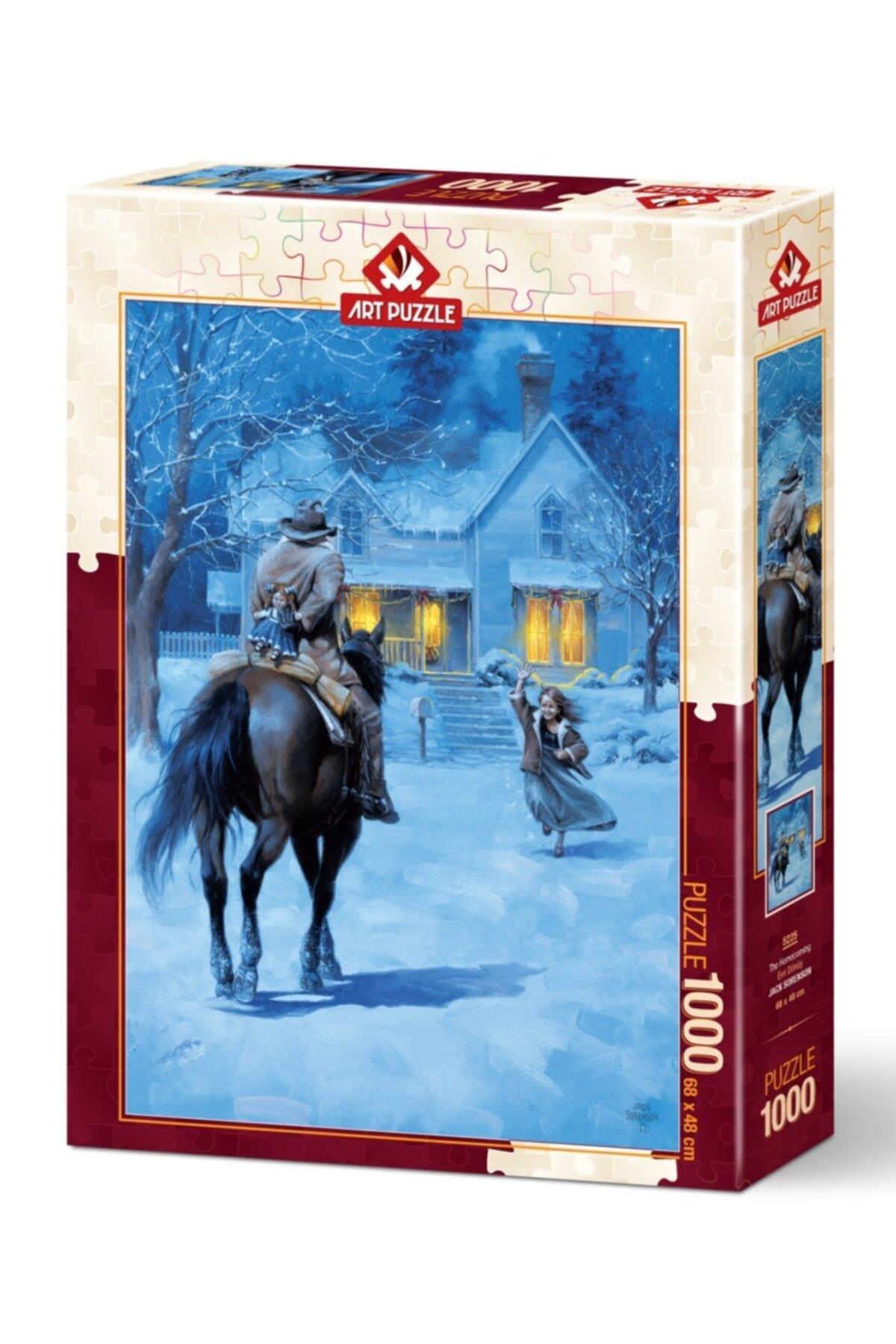 Art Puzzle Eve Dönüş 1000 Parça Puzzle