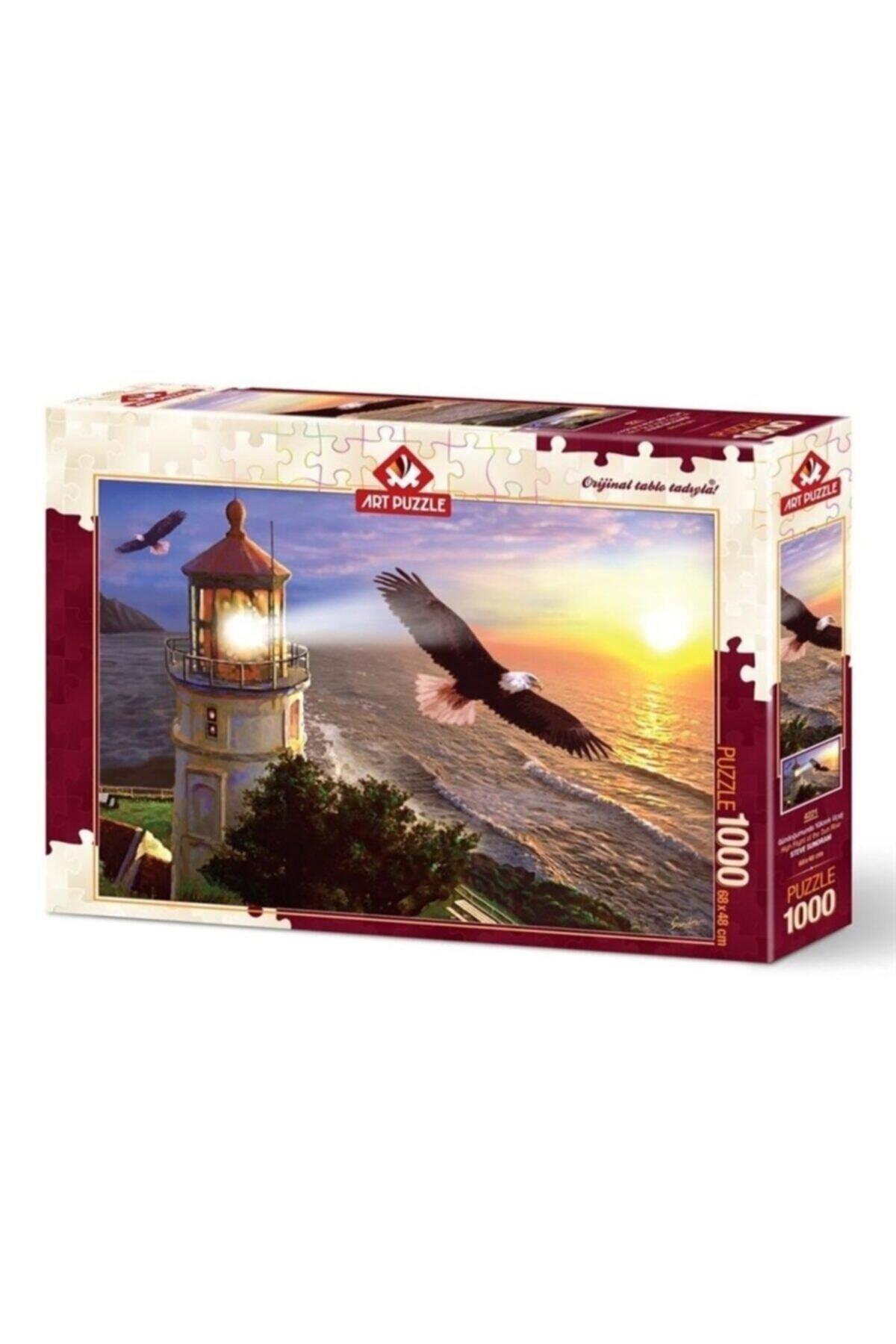 Art Puzzle Gündoğumunda Yüksek Uçuş 1000 Parça Puzzle