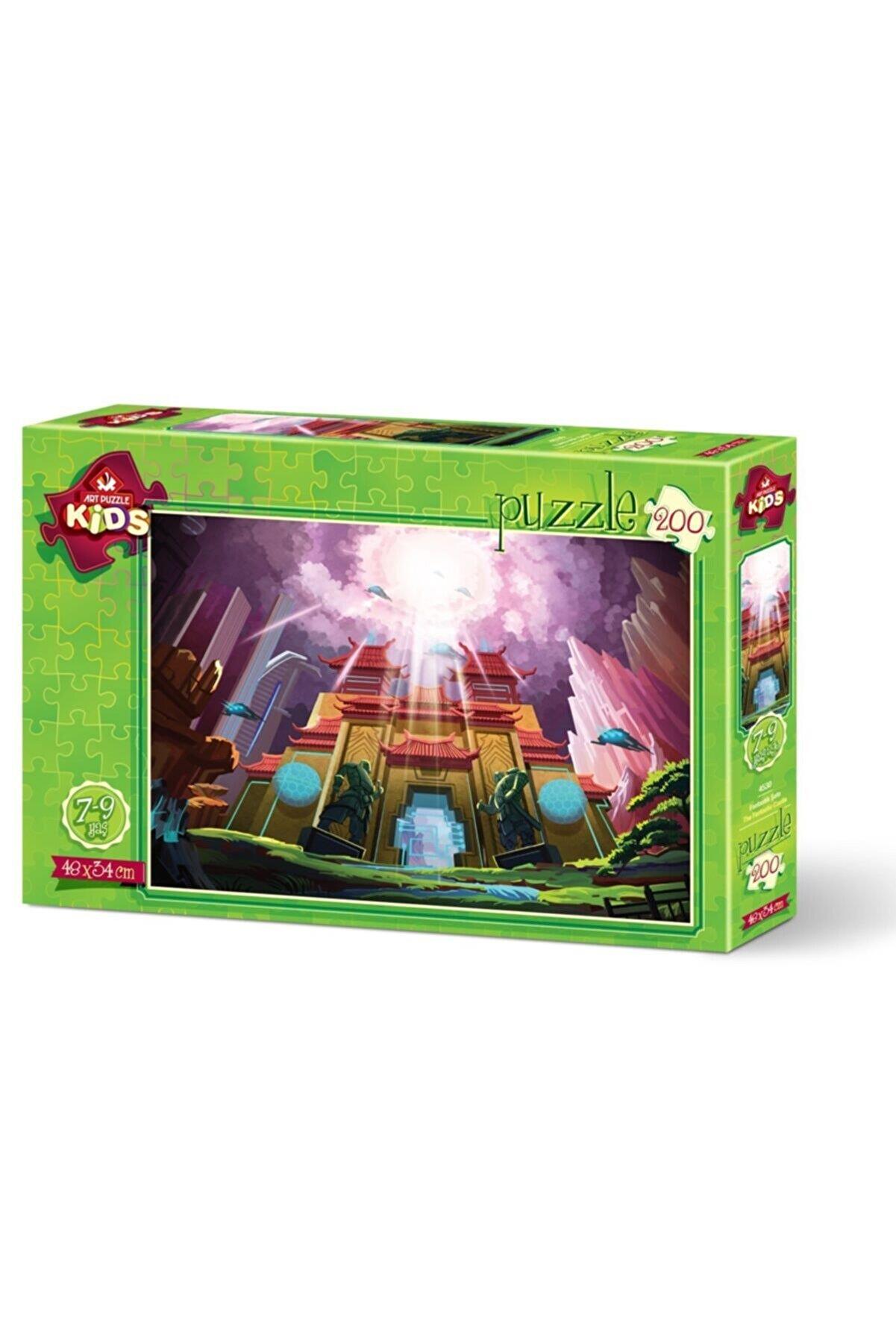 Art Çocuk Puzzle Fantastik Şato 200 Parça Puzzle