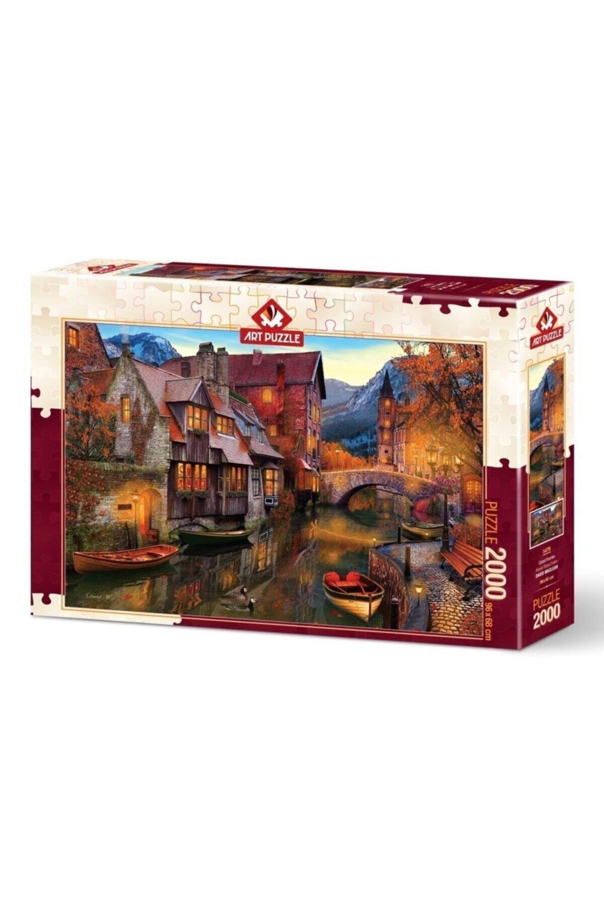 Art Puzzle Kanal Boyu Evleri 2000 Parça Puzzle