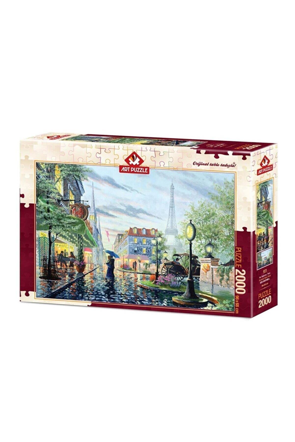 Art Puzzle Yaz Yağmuru Paris 2000 Parça Puzzle