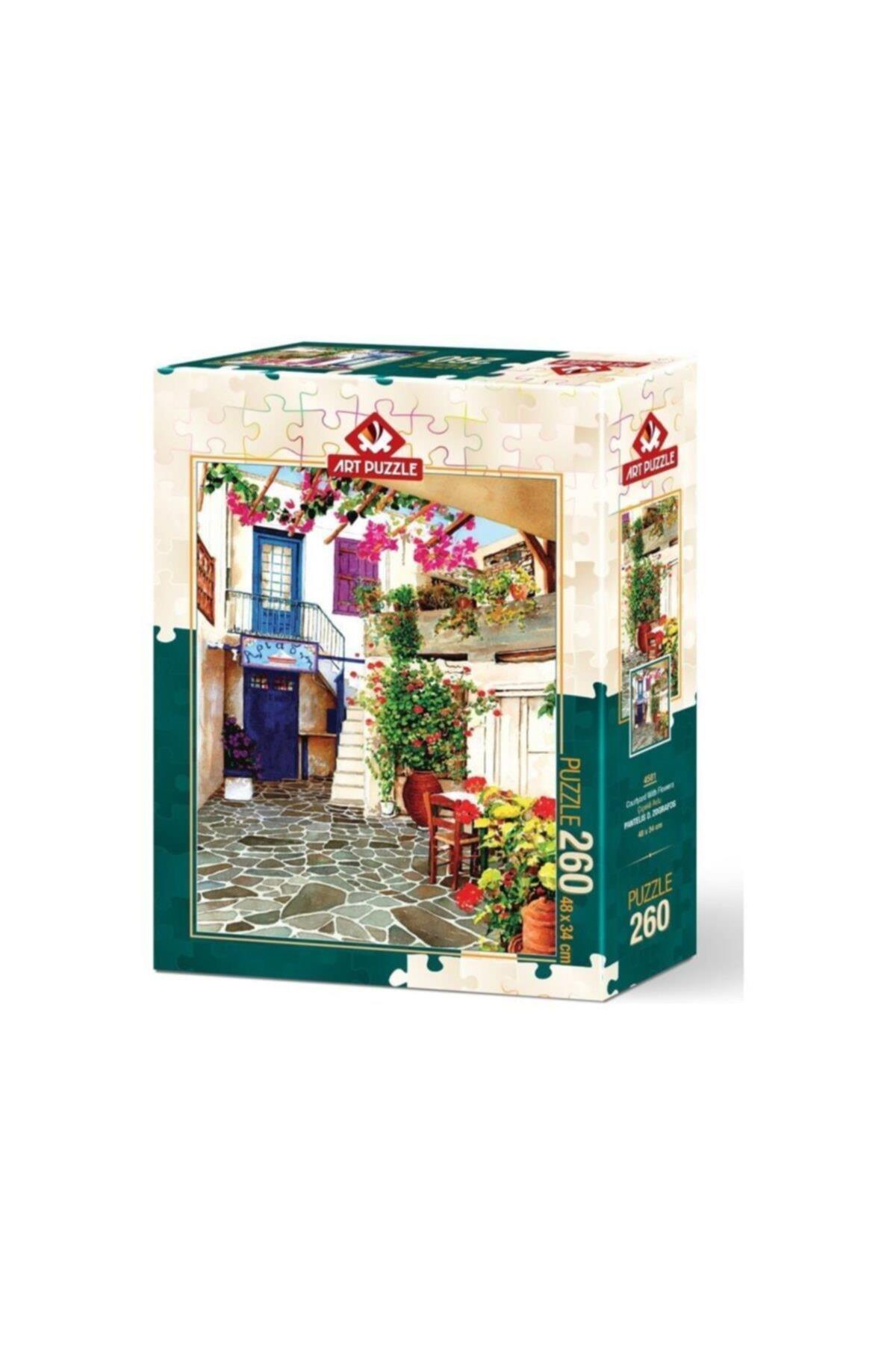 Art Puzzle 260 Parça Çiçekli Avlu 4581