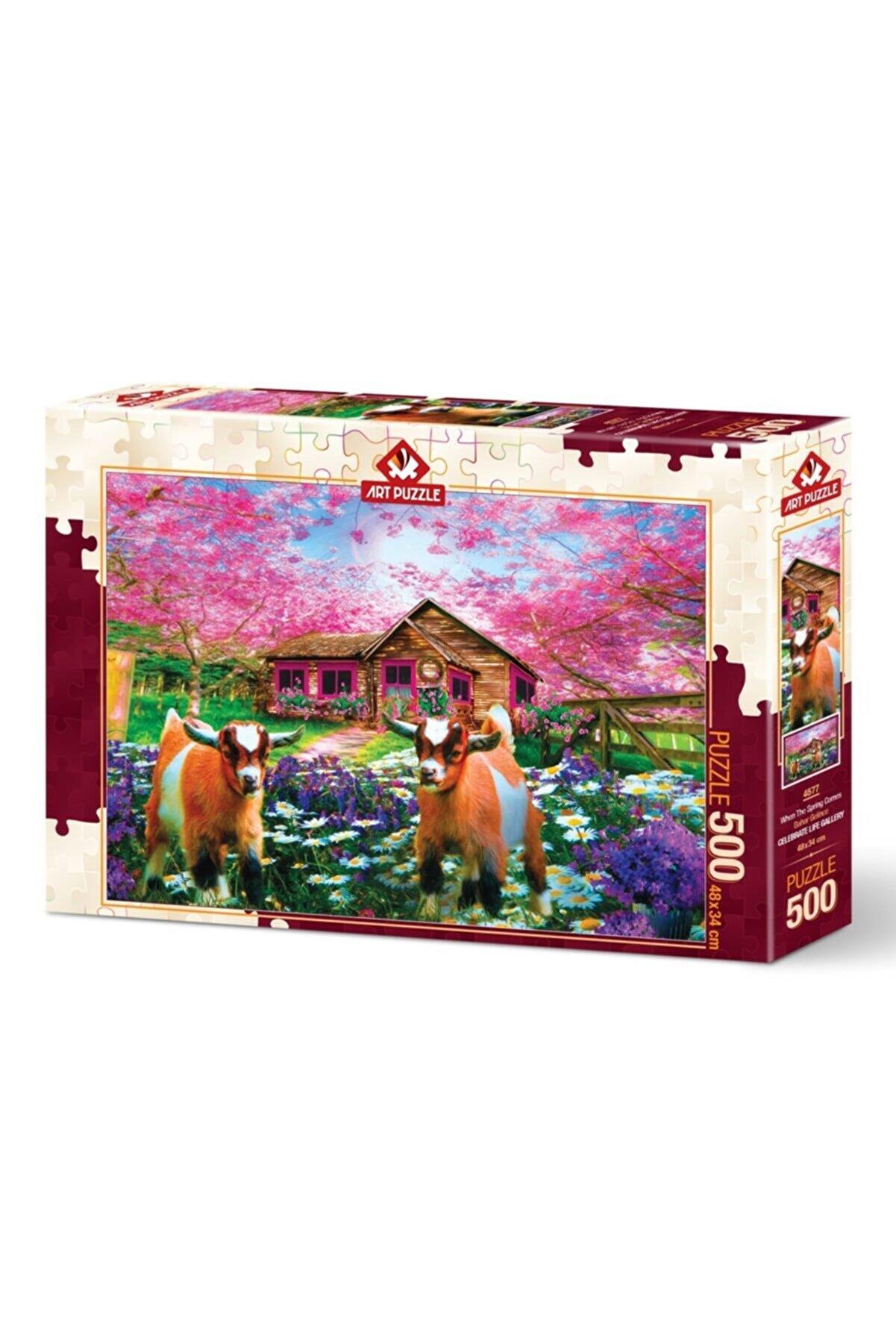 Art Puzzle Bahar Gelince 500 Parça Puzzle