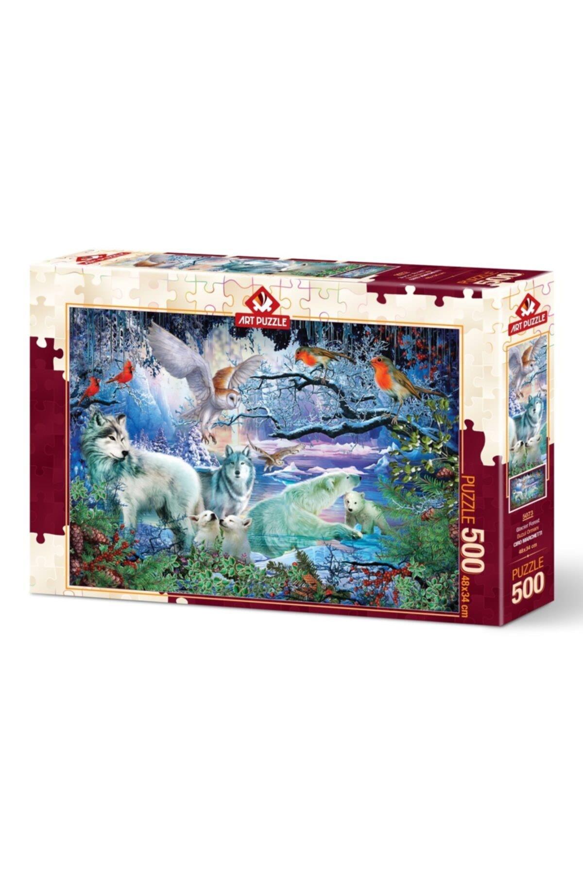 Art Puzzle Buzul Ormanı 500 Parça Puzzle