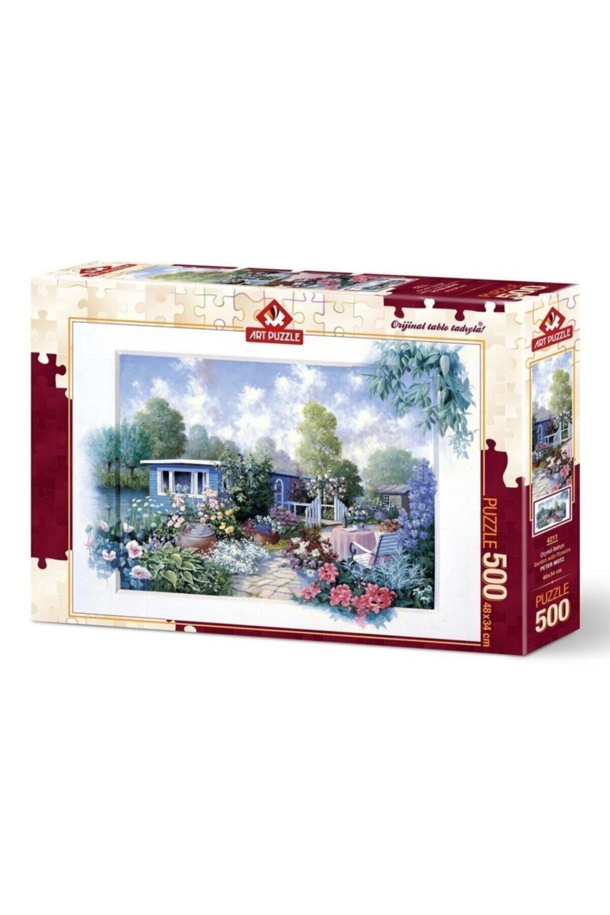 Art Puzzle Çiçekli Bahçe 500 Parça Puzzle