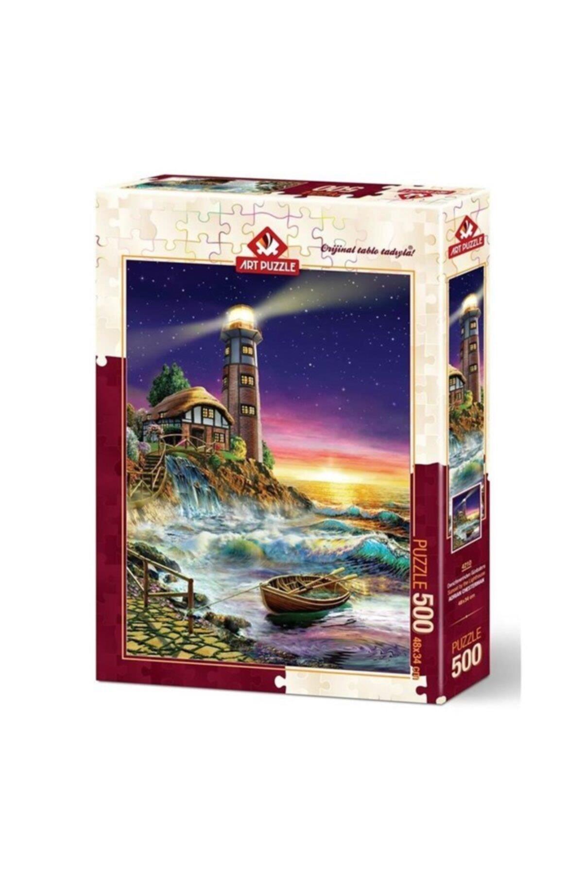 Art Puzzle Deniz Fenerinden Günbatımı 500 Parça Puzzle