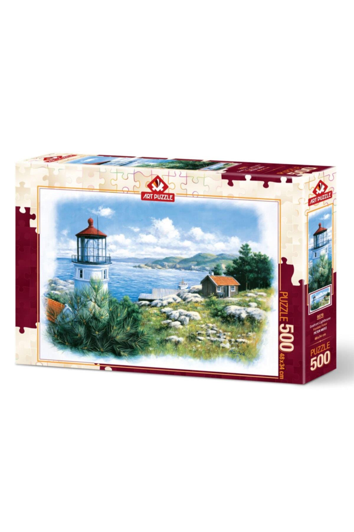 Art Puzzle 500 Parça Kıyıdaki Fener 5076