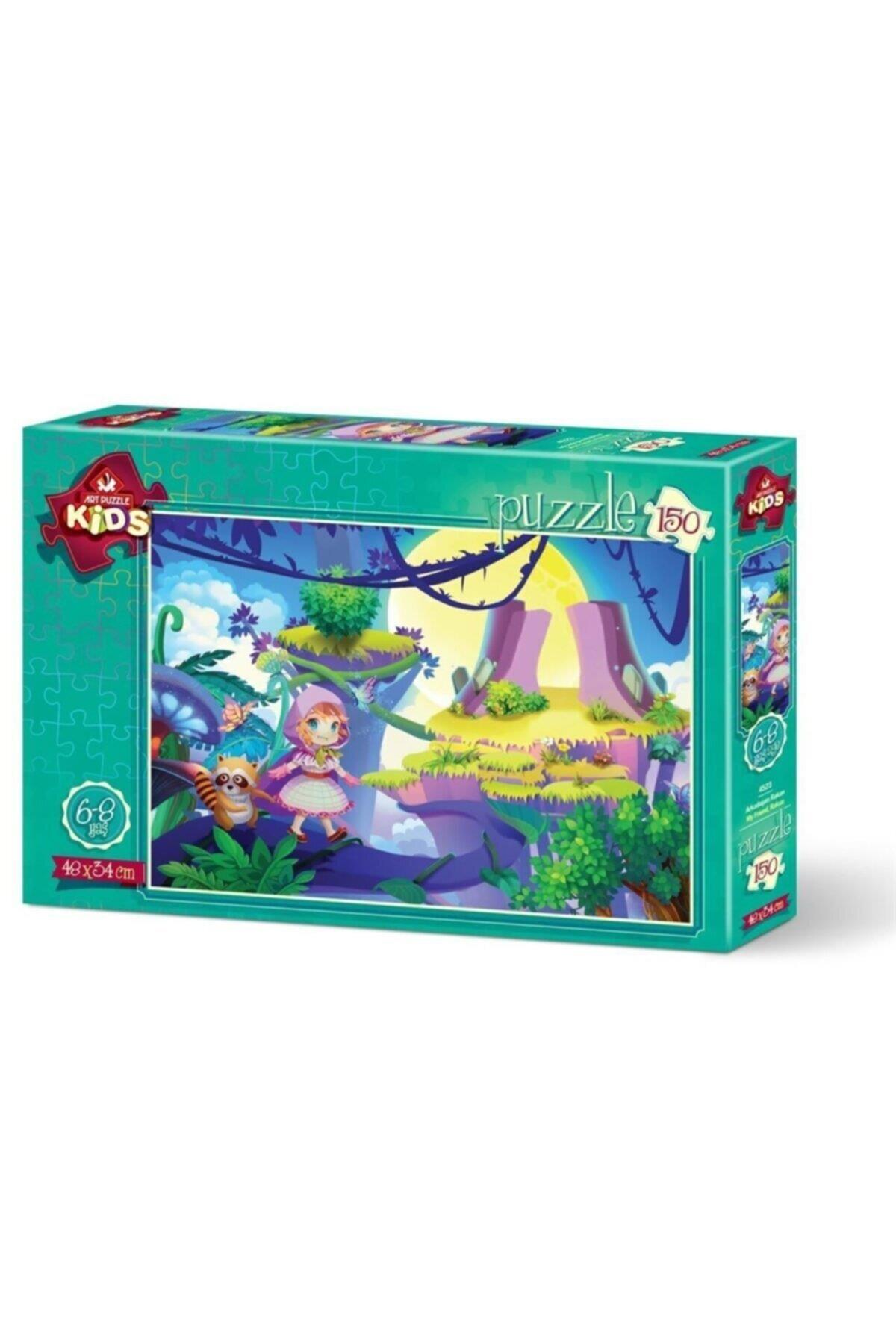 Art Çocuk Puzzle Arkadaşım Rakun 150 Parça Puzzle