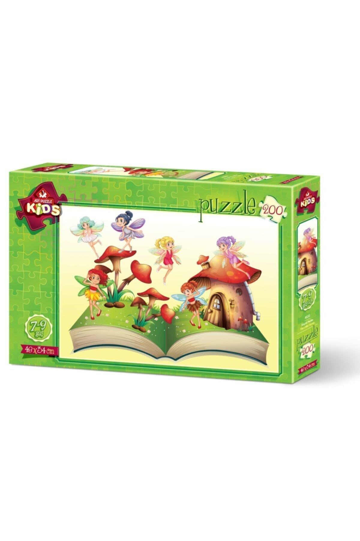 Art Çocuk Puzzle Küçük Periler 200 Parça Puzzle