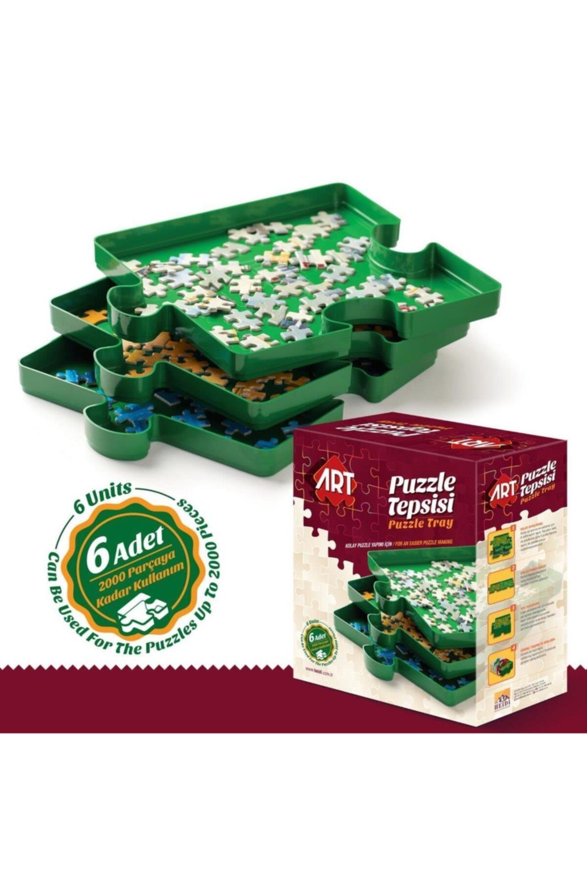 Art Puzzle Tepsisi 6 Lı