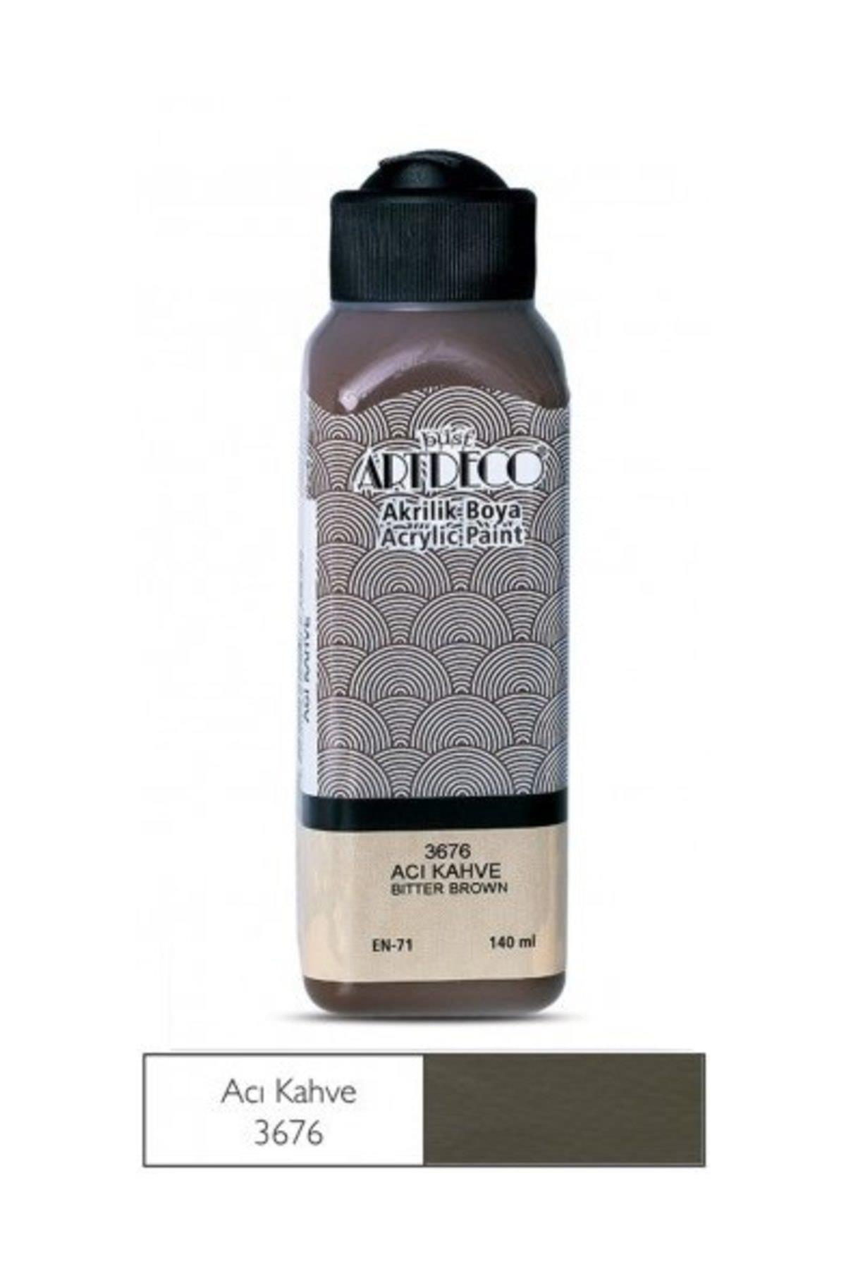 Artdeco Akrilik Boya 140 ML Acı Kahverengi 070R-3676