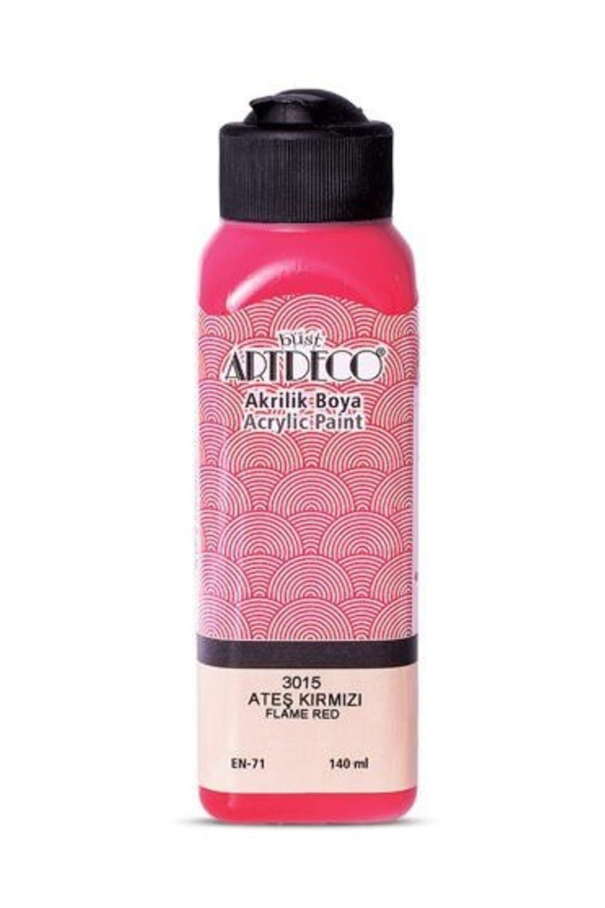 Artdeco Akrilik Boya 140 ML Ateş Kırmızı 070R-3015