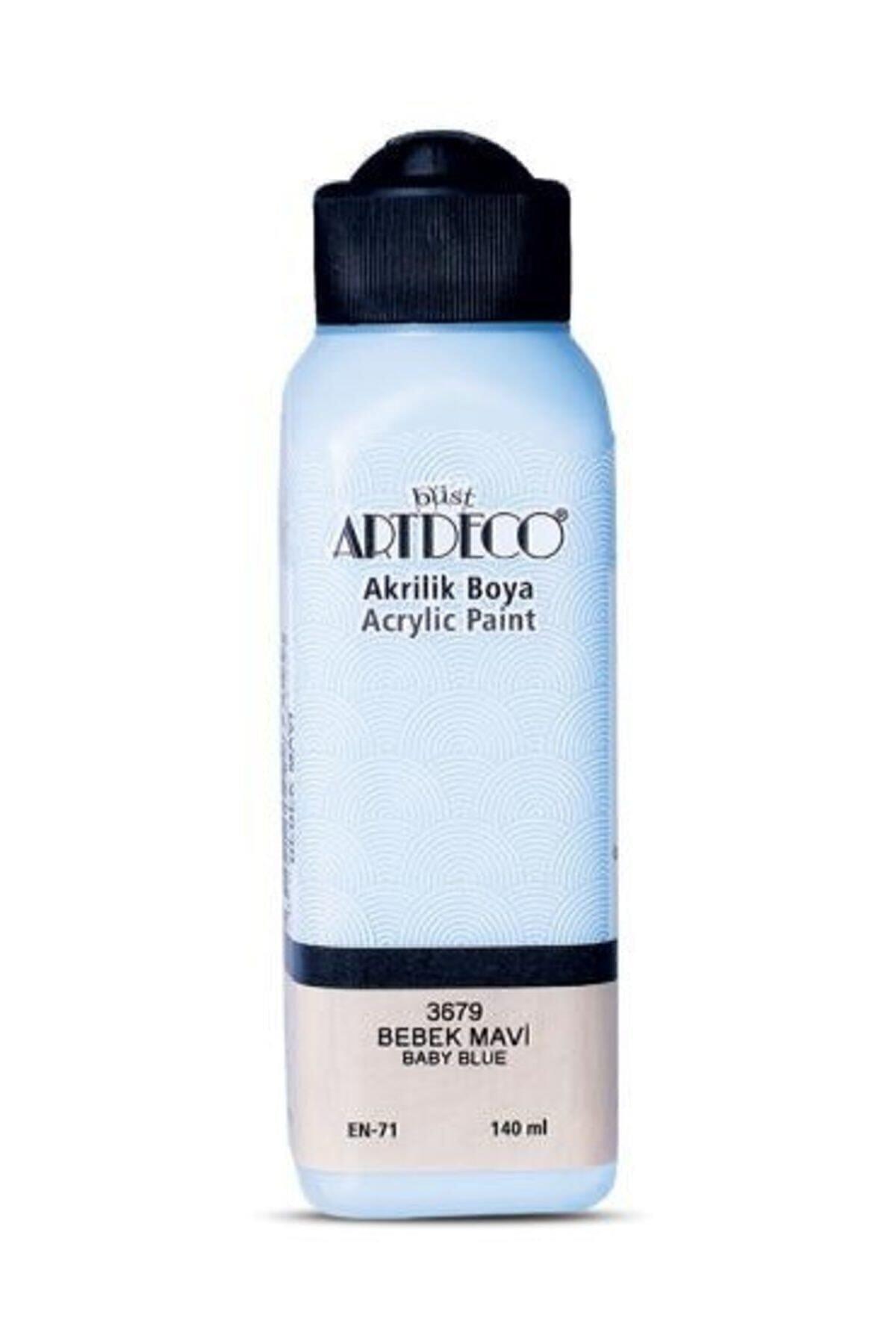 Artdeco Akrilik Boya 140 ML Bebek Mavi Akrilik Boya
