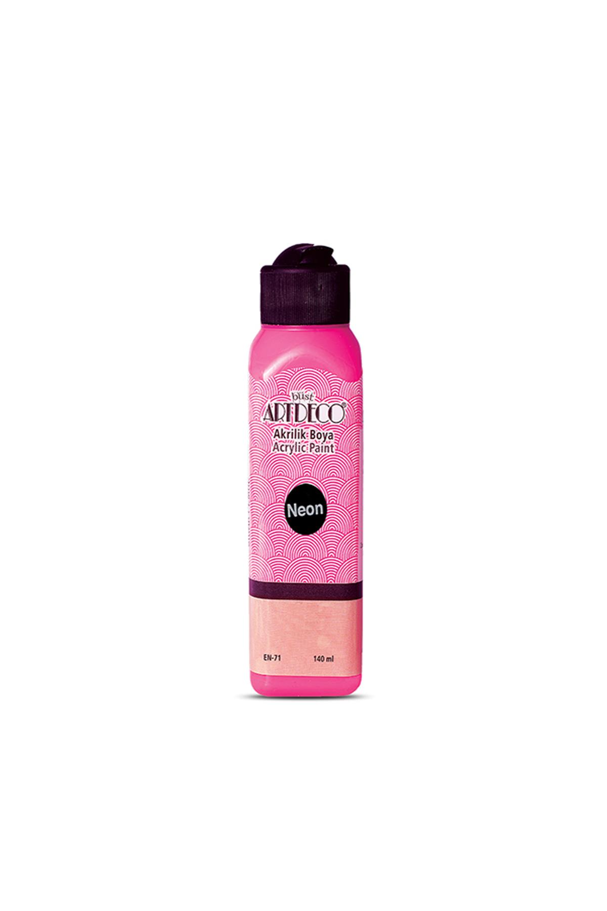Artdeco Akrilik Boya 140 ML Fosforlu Pembe