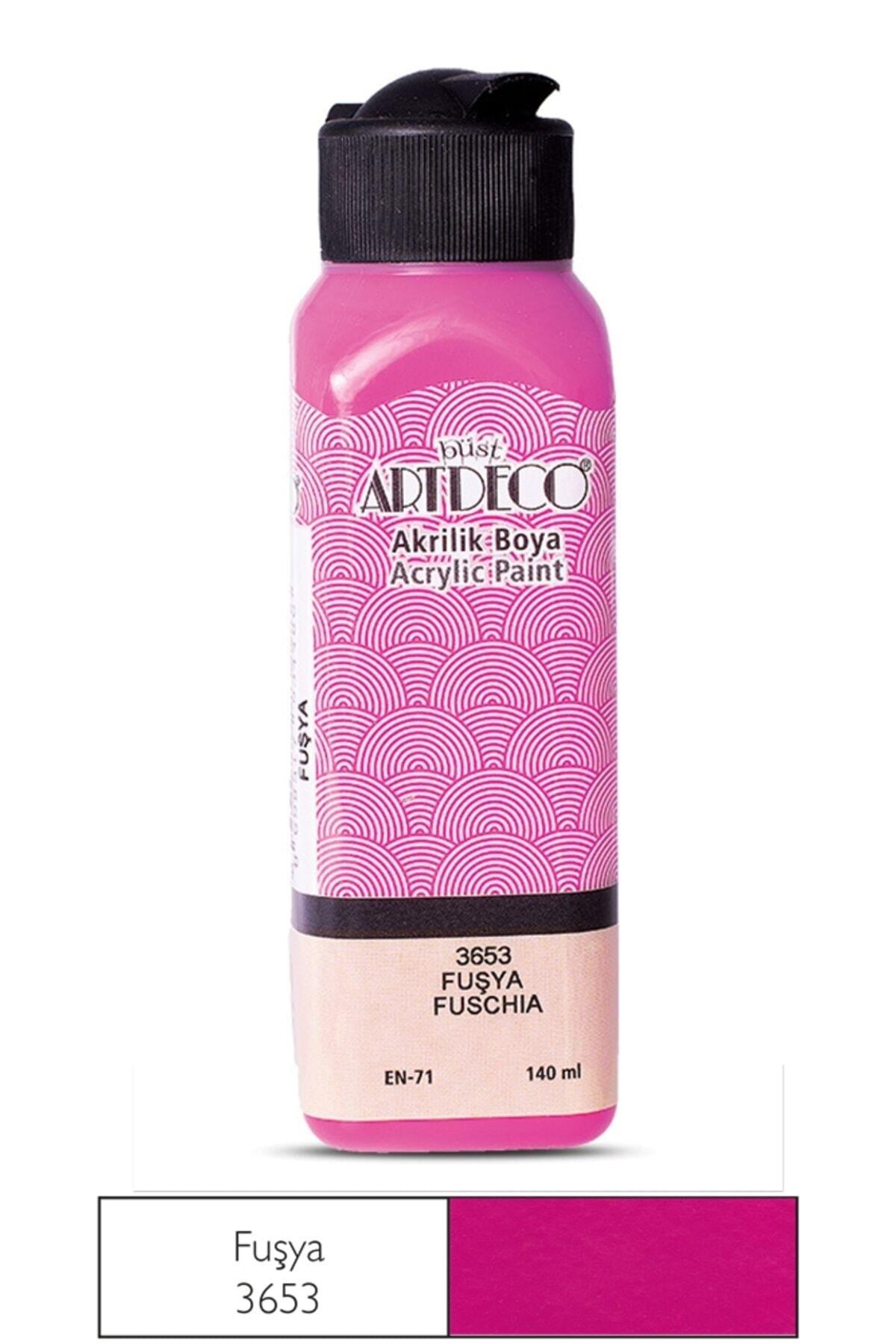 Artdeco Akrilik Boya 140 ML Fuşya Akrilik Boya