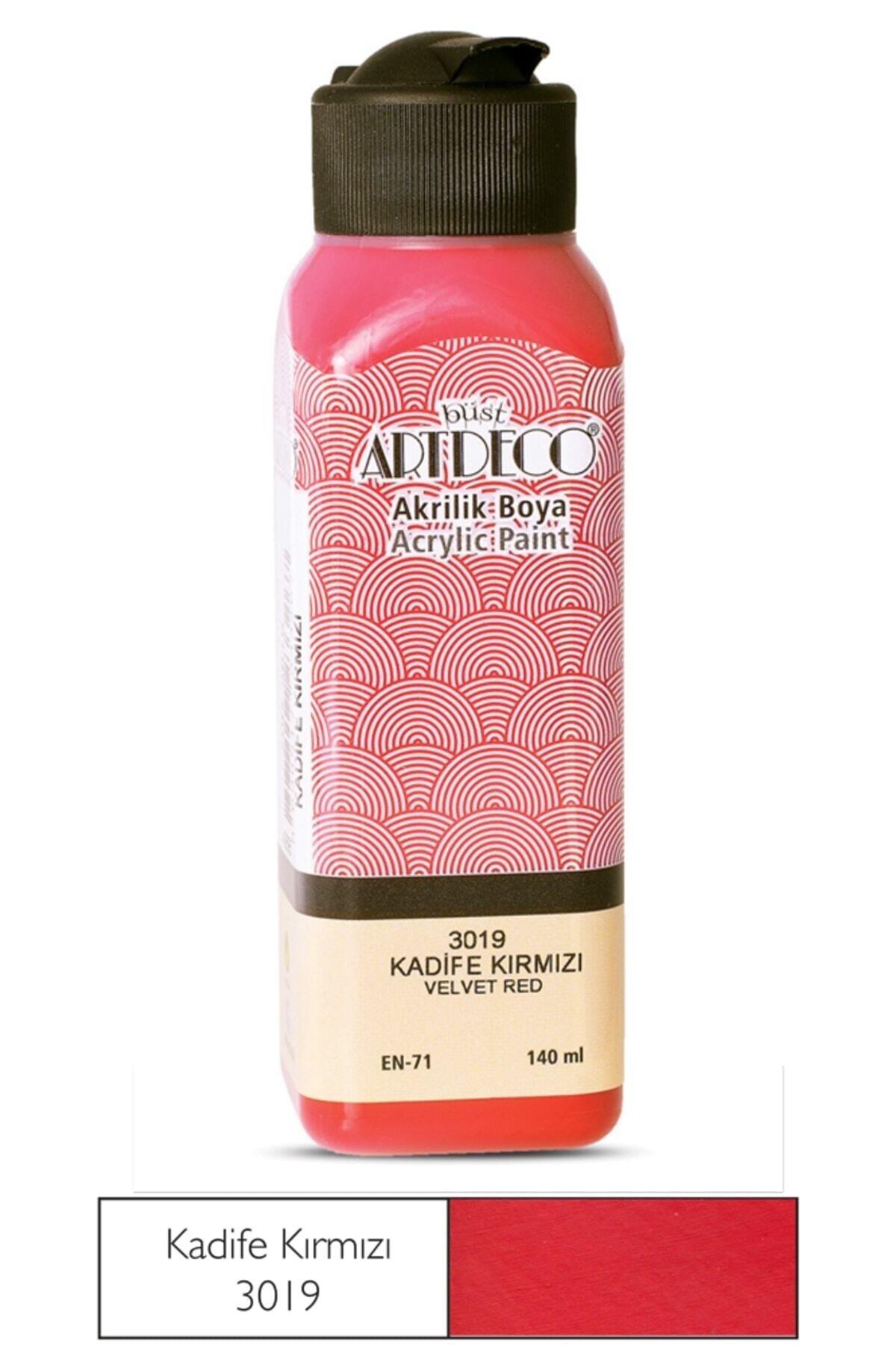 Artdeco Akrilik Boya 140 ML Kadife Kırmızı Akrilik Boya