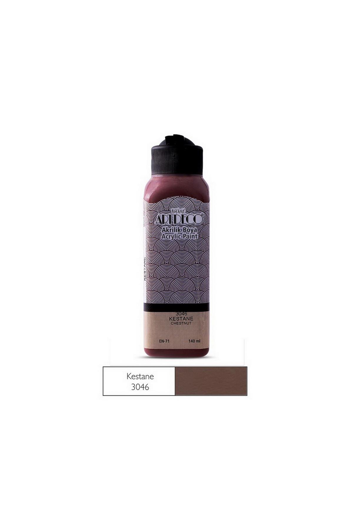 Artdeco Akrilik Boya 140 ML Kestane 070R-3046