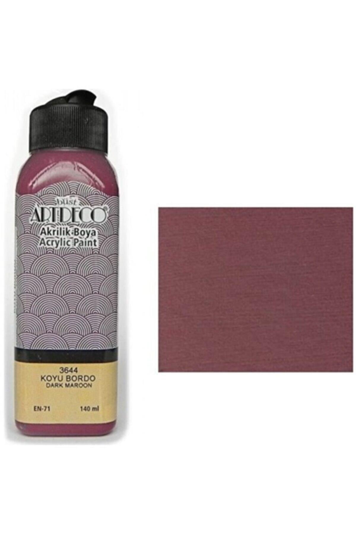 Artdeco Akrilik Boya 140 ML Koyu Bordo Akrilik Boya