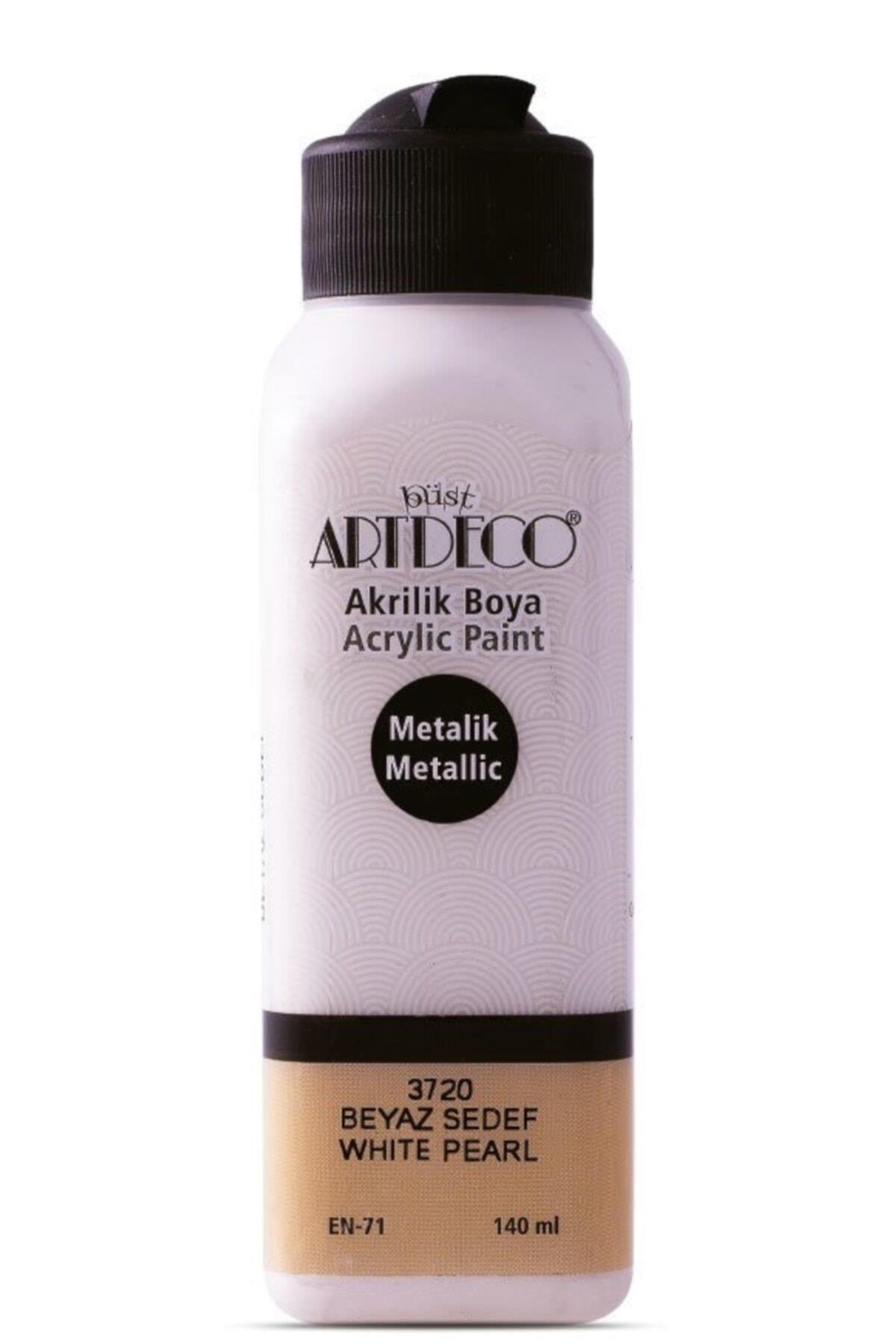 Artdeco Akrilik Boya 140 ML Metalik Beyaz 071R-3720