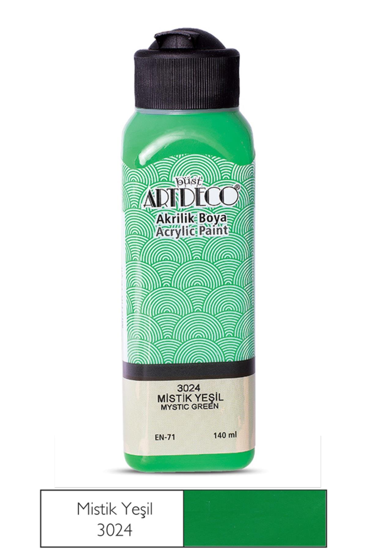 Artdeco Akrilik Boya 140 ML Mistik Yeşil Akrilik Boya